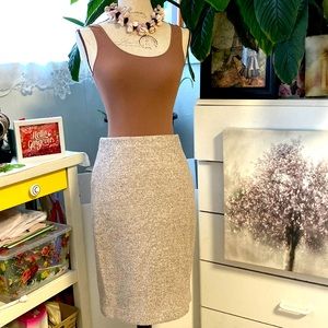 Ann Taylor skirt. Textured. Wool blend.